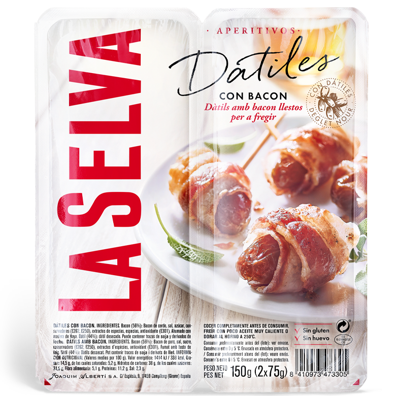 Dátiles con bacon