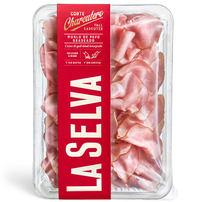 Muslo de pavo braseado