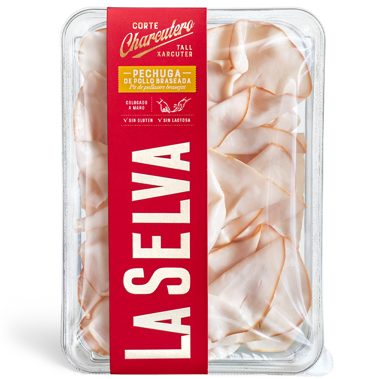 Pechuga de pollo braseada